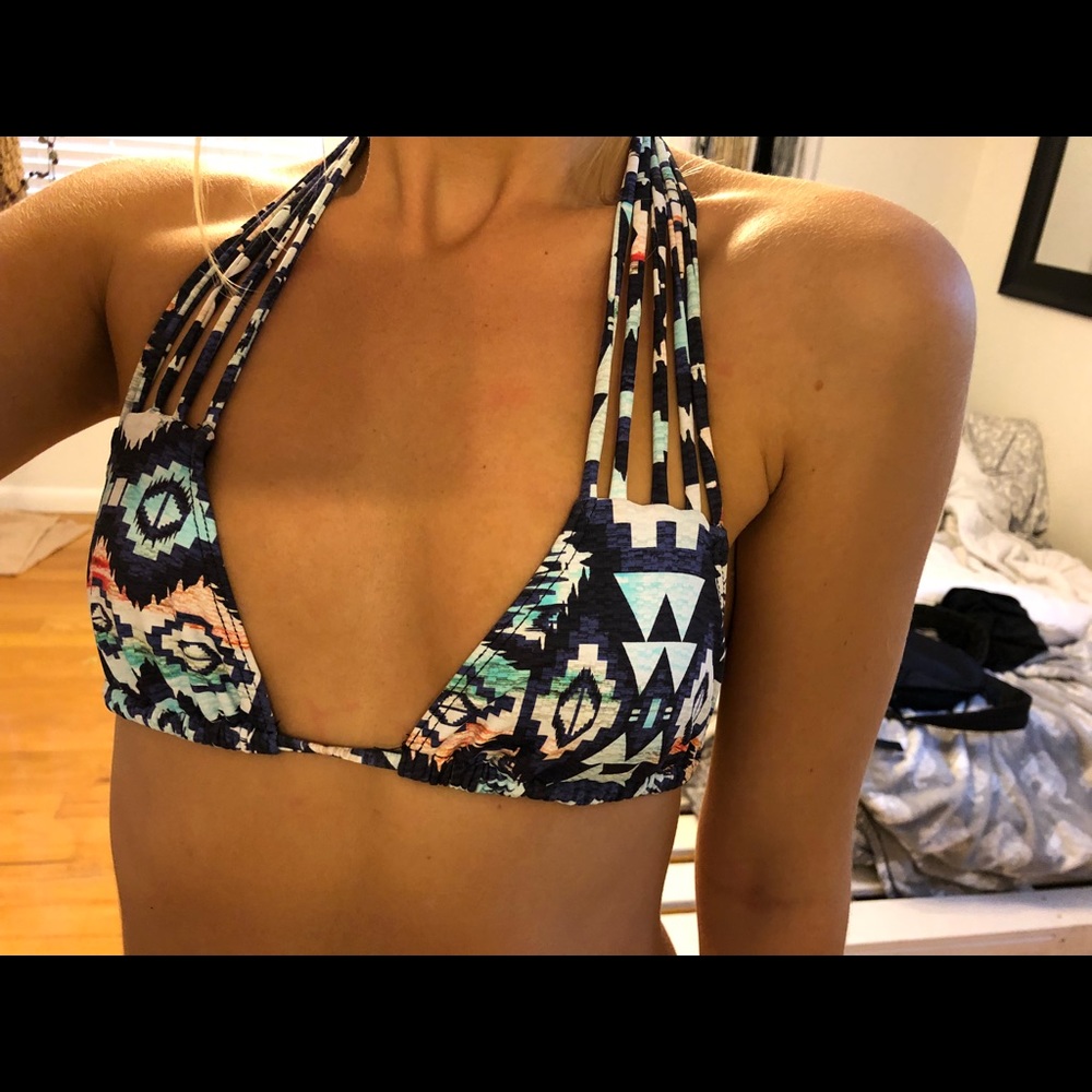 Aztec bikini top